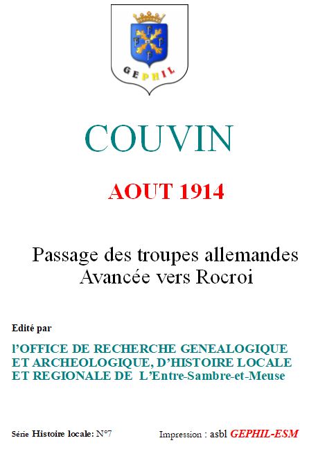 Couvin Août 1914