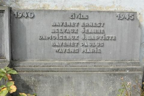 Monument Commémoratif  Villers le  Gambon